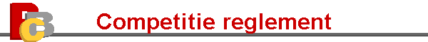 Competitie reglement