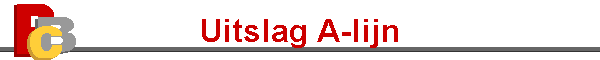 Uitslag A-lijn